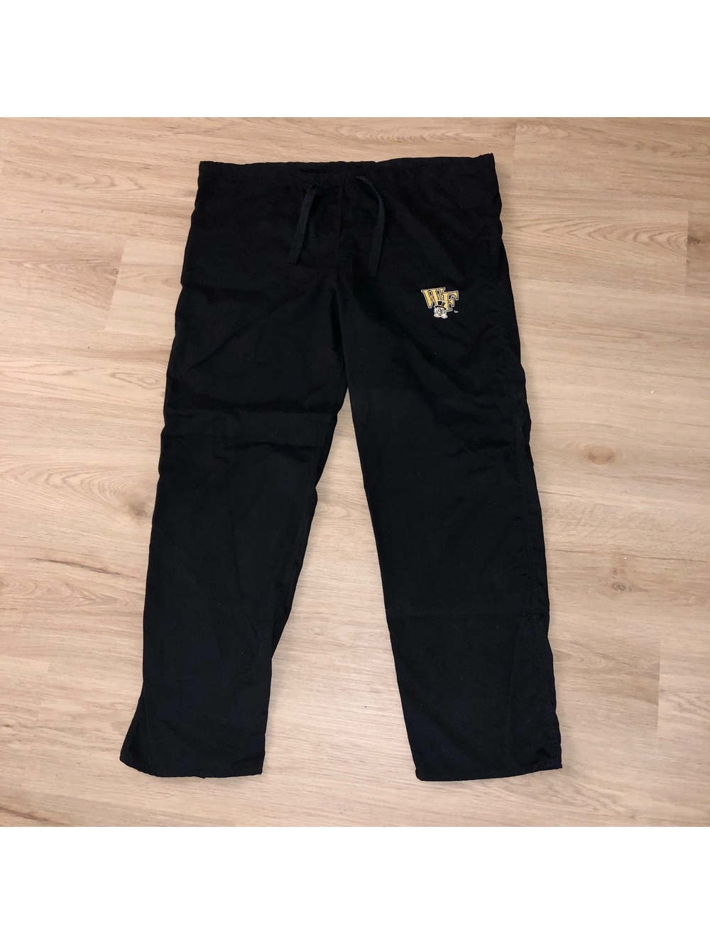 WAKE FOREST DEMON DEACONS MEDICAL SCRUBS BOTTOMS PANTS ADULT MENS WOMENS LARGE